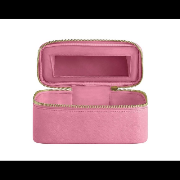 ISO STONEY CLOVER MIRROR TOP In GUAVA - Picture 1 of 1